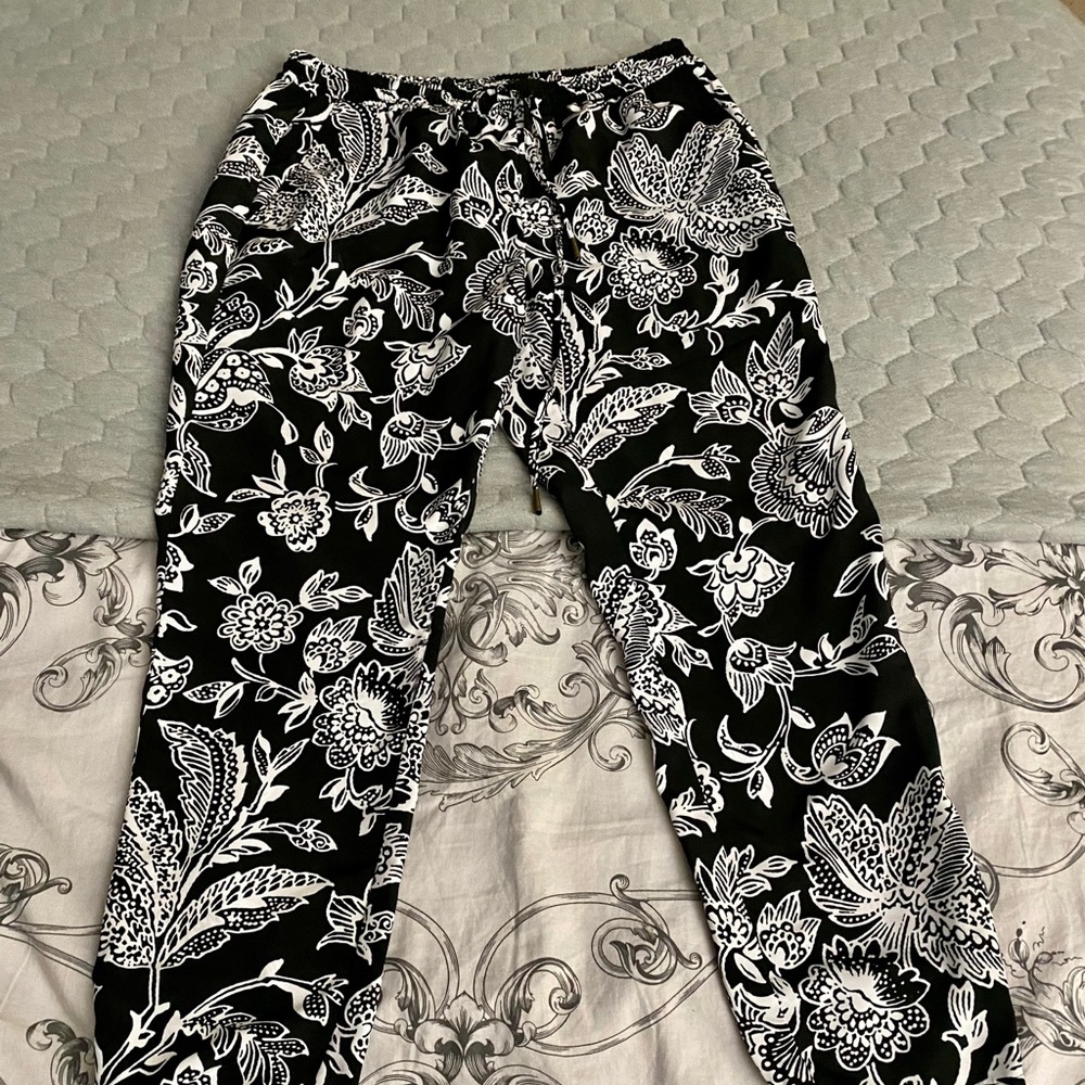 Ralph Lauren silky casual pants, size 8.